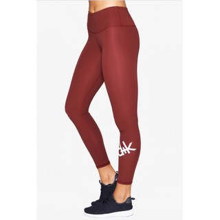 กางเกงเลคกิ้ง dplusk - STEEL TIGHT : RUST MAROON (size : M)