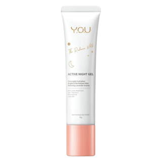 โปรโมชั่น : YOU The Radiance White Active Night Gel 30g เจลสำหรับกลางคืนพร้อมกลิ่นลาเวนเดอร์