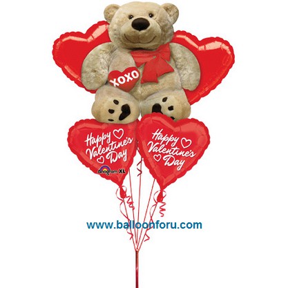 ลูกโป่งหมี-xo-bear-balloon-ขนาด-69-71cm