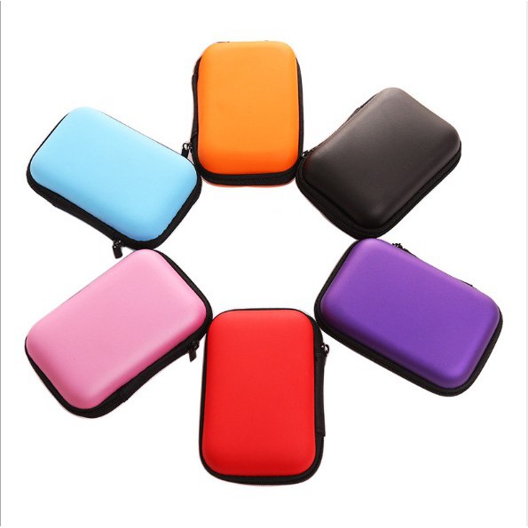 ภาพสินค้าEVA กระเป๋ามินิแบบพกพาใส่เหรียญหูฟังสาย USB กระเป๋าสตางค์กระเป๋าหูฟังอุปกรณ์เสริมจัดส่งคละสี จากร้าน nattatpong บน Shopee ภาพที่ 6