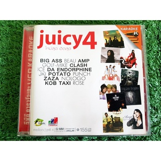 VCD แผ่นเพลง Juicy 4 /Potato/ดา Endorphine/โบ สุนิตา/ZAZA/Clash/JKI/Golf &amp; Mike/Big Ass/พั้นช์ วรกาญจน์/แอม เสาวลักษณ์