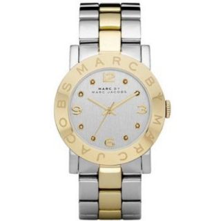 Marc by Marc Jacobs Womens MBM3139 Amy Rose-Tone Stainless Steel Watch with Link Bracelet