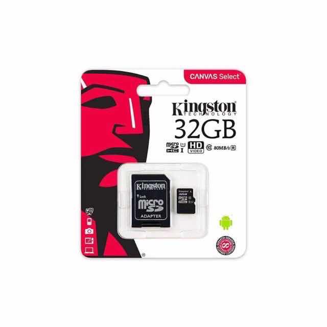 ของแท้-เมมโมรี่การ์ด-kingston-16gb-32gb-64gb-memory-card-micro-sd-sdhc-16gb-32gb-class10คิงส์ตัน