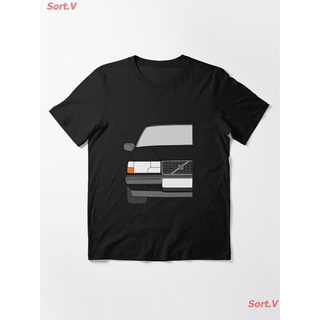 CAR Volvo 940 Turbo Best T-shirt Design Swedishmetal Essential T-Shirt เสื้อยืดพิมพ์ลาย เสื้อยืดโลโก้รถ