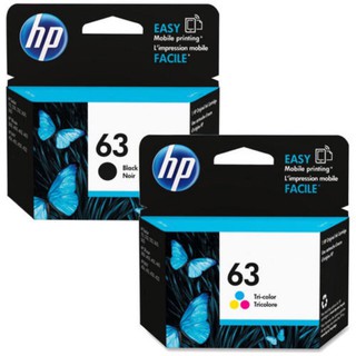 HP หมึกพิมพ์ Inkjet รุ่น hp 63bk Black