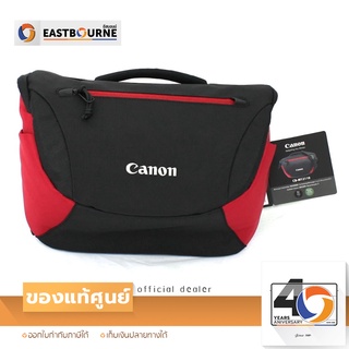 Canon CB-M12110 Camera case สีดำ-แดง กระเป๋ากล้อง ยี่ห้อCanon ขนาดกลางแบบMessenger By Eastbourne Camera