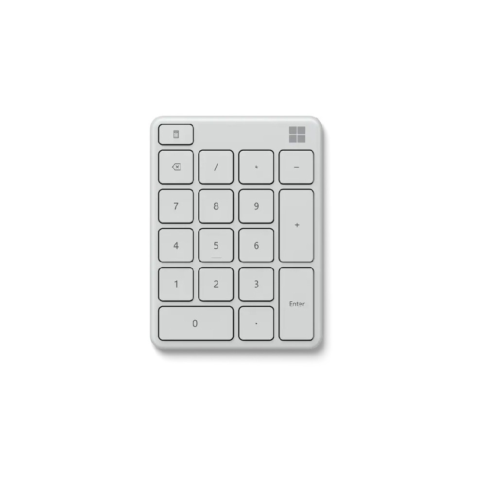 ภาพสินค้าMicrosoft NUMBER PAD Bluetooth (Glacier) ประกันศูนย์ 1ปี จากร้าน eexpress.co.th บน Shopee ภาพที่ 3