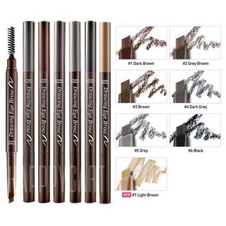 ภาพขนาดย่อของภาพหน้าปกสินค้าNEW  Etude House Drawing Eye Brow NEW 0.25g เพิ่มปริมาณไส้ 30% ดินสอเขียนคิ้วเนื้อครีมอัดแท่ง จากร้าน koreaworldpretty บน Shopee ภาพที่ 8