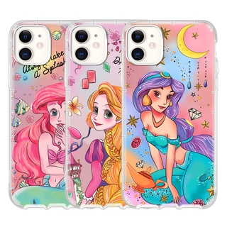 เคสโทรศัพท์ซิลิโคน ลายเจ้าหญิง นางเงือก สําหรับ Oppo A15 A53 A93 F17 Pro Reno 5 Reno 4 Reno 3 A52 A72 A92 A1K A3S A5S A12 A31 2020 A 9 2020 A5 2020