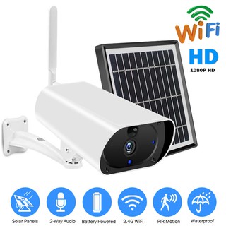WIFI Wireless Solar Outdoor Power Camera 1080P HD 2MP