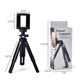 Tripod support.ขาตั้งโทรสัพท์  3ขาเป็นไม้เซลฟี่ได้