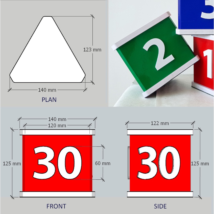 กล่องตัวเลขพลาสวูดสามเหลี่ยมคิวรถ-car-number-box-01