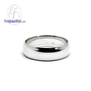 Finejewelthai แหวนเกลี้ยง-แหวนคู่-แหวนหมั้น-แหวนแต่งงาน-Couple-Silver-Wedding-Ring - R134500