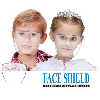 ภาพขนาดย่อของภาพหน้าปกสินค้าMZ faceshield acrylic เฟสชิวอะคริลิค เฟสชิว แว่นเฟสชิว แว่นปิดหน้า จากร้าน vinidabkk2 บน Shopee