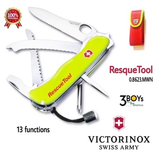 มีดพับ Victorinox รุ่น Rescue Tool - Greenดีไซน์สวยเน้นฟังก์ชั่นการใช้งานแบบกู้ภัย หรือใช้เมื่อยามจำเป็น