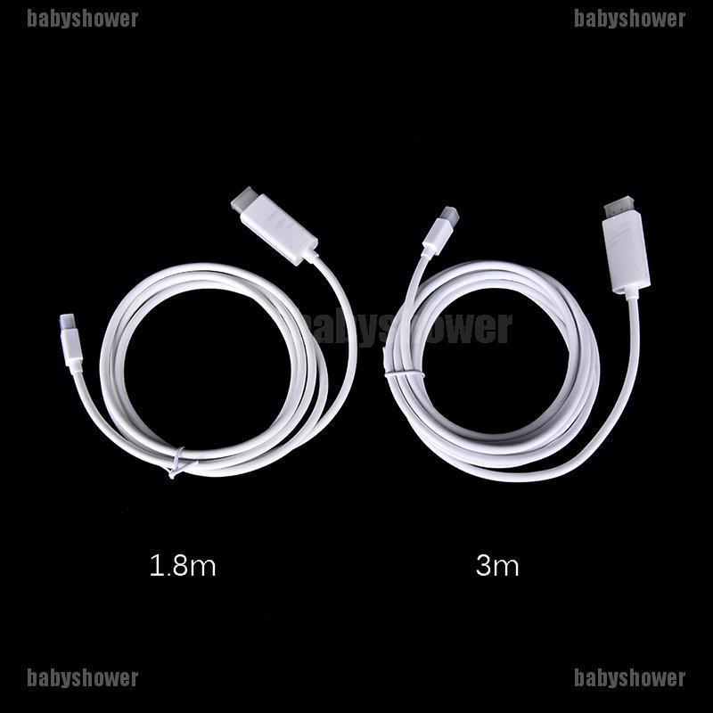 ☆Thunderbolt สายเคเบิลอะแดปเตอร์ DP เป็น HDMI สําหรับ Mac