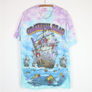 เสื้อยืด ลาย Grateful Dead Ship Fools 3D ไซซ์ XS-4XL 1993