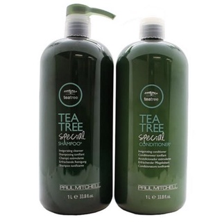 Paul Mitchell Tea Tree Special Shampoo 1000 ml. พอล มิทเชล ที ทรี สเปเชียล แชมพู