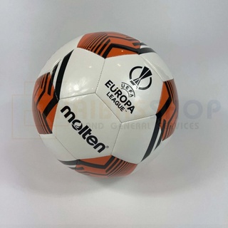 ภาพขนาดย่อของภาพหน้าปกสินค้าลูกฟุตบอล ลูกบอล molten F5U1000-12 ลูกฟุตบอลหนังเย็บ เบอร์5 รุ่นใหม่ จากร้าน thaibasshop บน Shopee