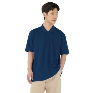 ภาพขนาดย่อของภาพหน้าปกสินค้าGQ Minimal Polo เสื้อโปโลยับยั้งกลิ่นเหงื่อ สีกรมท่า (มินิมอลโปโล) จากร้าน gqsize บน Shopee