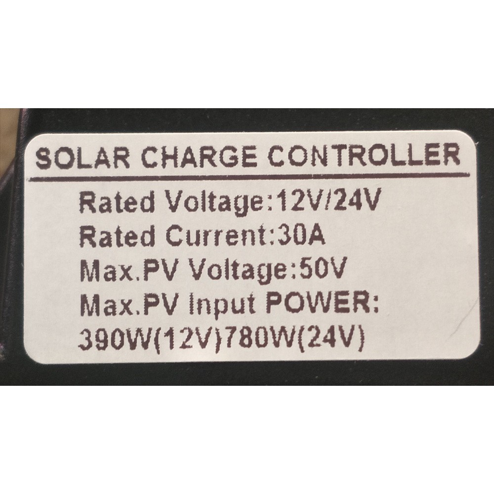 ภาพสินค้า30A Solar charge controller 12V/24V MPPT จากร้าน wascharapong บน Shopee ภาพที่ 7