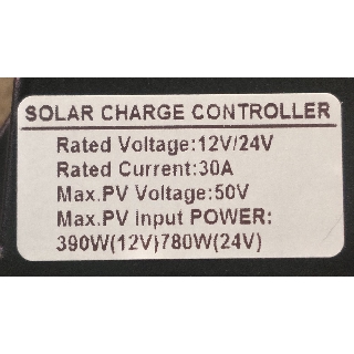 ภาพขนาดย่อของภาพหน้าปกสินค้า30A Solar charge controller 12V/24V MPPT จากร้าน wascharapong บน Shopee ภาพที่ 7