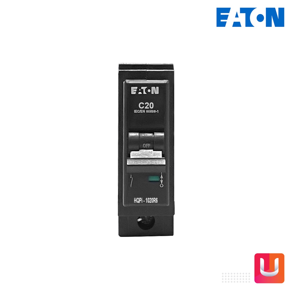 EATON เซอร์กิตเบรกเกอร์ MEM series MCB plug-in type 1P 20A 6kA รหัส ...