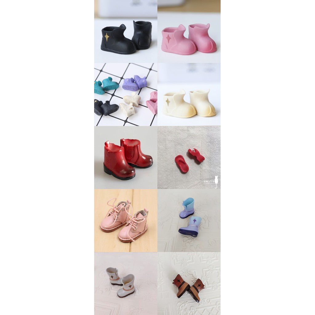 ภาพหน้าปกสินค้าพร้อมส่ง​รองเท้าสำหรับ ob11/YMY/nendoroid doll/น้องโย/cu-p 2 จากร้าน narumol32 บน Shopee