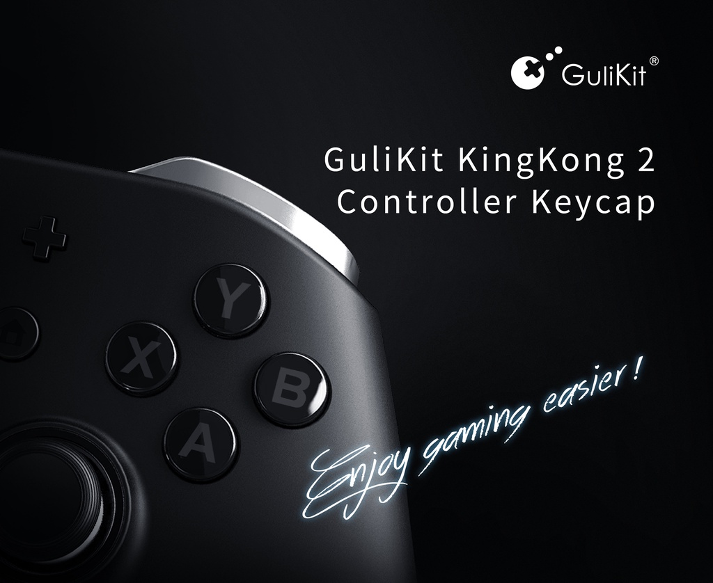 ภาพอธิบายเพิ่มเติมของ Gulikit NS32 Keycap สำหรับ Gulikit KingKong 2 Pro NS08 NS09 A B X Y ปุ่มสำหรับ PC