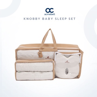 Acmebell ชุดที่นอนสำหรับเด็ก อ่อนโยนต่อผิว รองรับสรีระ รุ่น Knobby baby Sleep Set