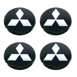 50mm. สติกเกอร์ Mitsubishi สติกเกอร์ติดดุมล้อ สติกเกอร์เรซิ่น กว้าง 50 มิล.(5เซนติเมตร)