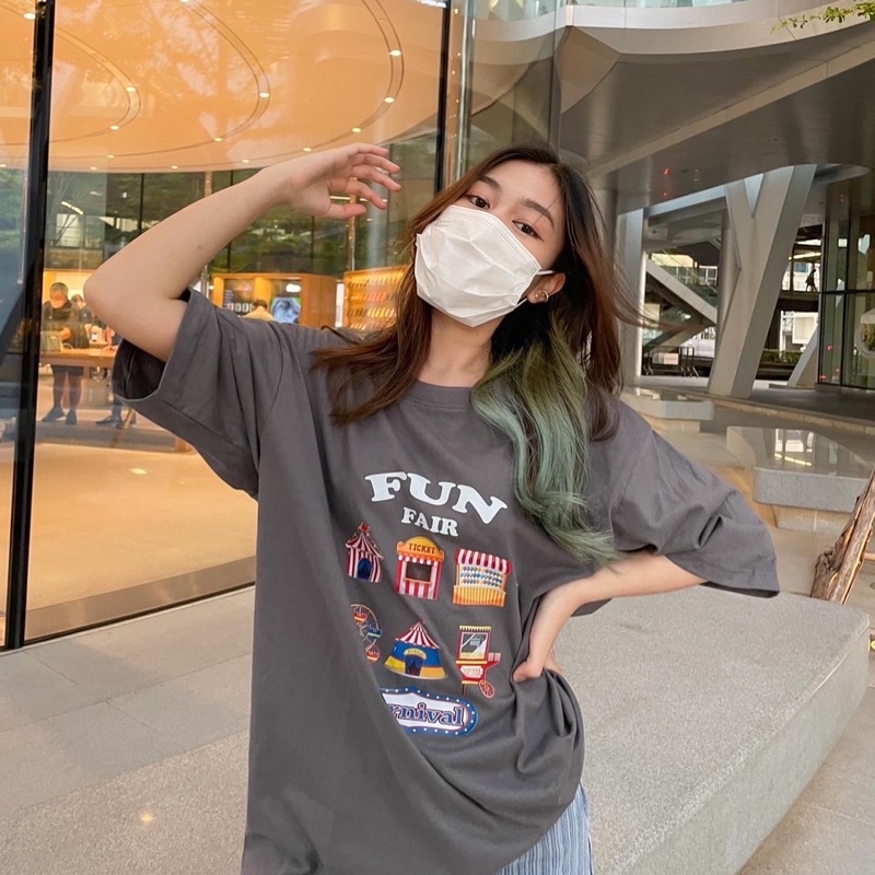 fun-fair-oversize-tee-พร้อมส่ง