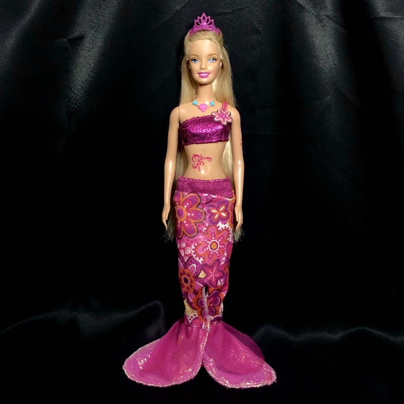 Barbie movie DVD merliah Barbie a mermaid tale เมอริอา เงือกน้อยผู้