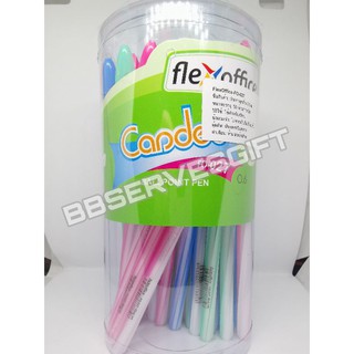 ปากกาลูกลื่น FlexOffice รุ่น Candee FO-027 (50ด้าม)