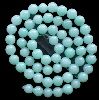 สินค้า ลูกปัดกลมสีฟ้าธรรมชาติ River Beads Spacer