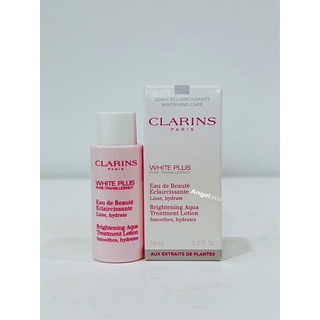 โลชั่นปรับสภาพผิวสว่างใส Clarins White Plus Brightening Aqua Treatment Lotion 10 ml