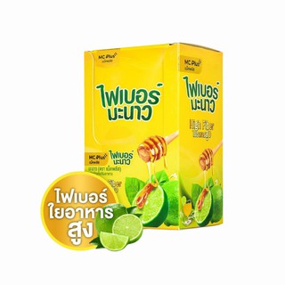 โปรโมชั่น Flash Sale : Mc.Plus Manow ไฟเบอร์มะนาว ช่วยขับถ่าย ดีท็อกซ์สารพิษ 1 กล่อง บรรจุ 6 ซอง