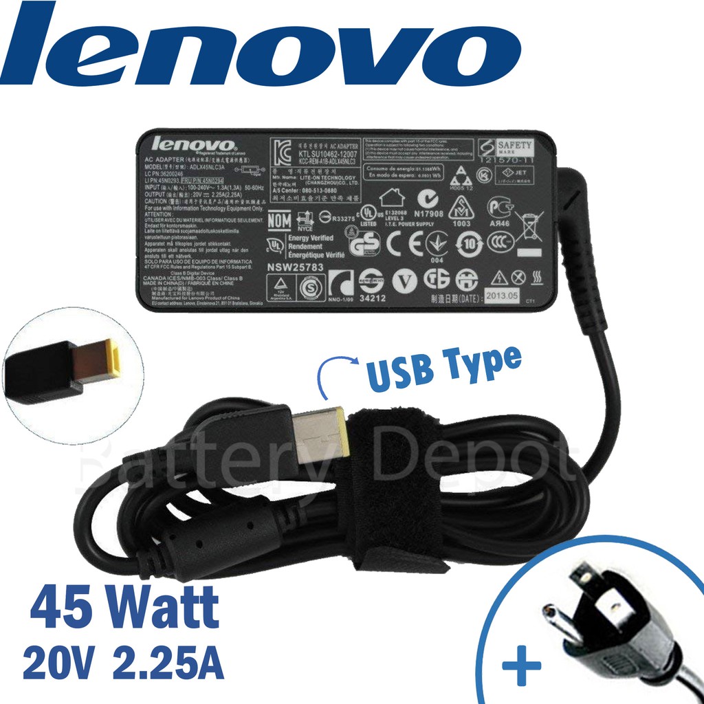 lenovo-adapter-ของแท้-20v-2-25a-45w-หัว-usb-สายชาร์จ-เลอโนโว่-อะแดปเตอร์-สายชาร์จ-lenovo