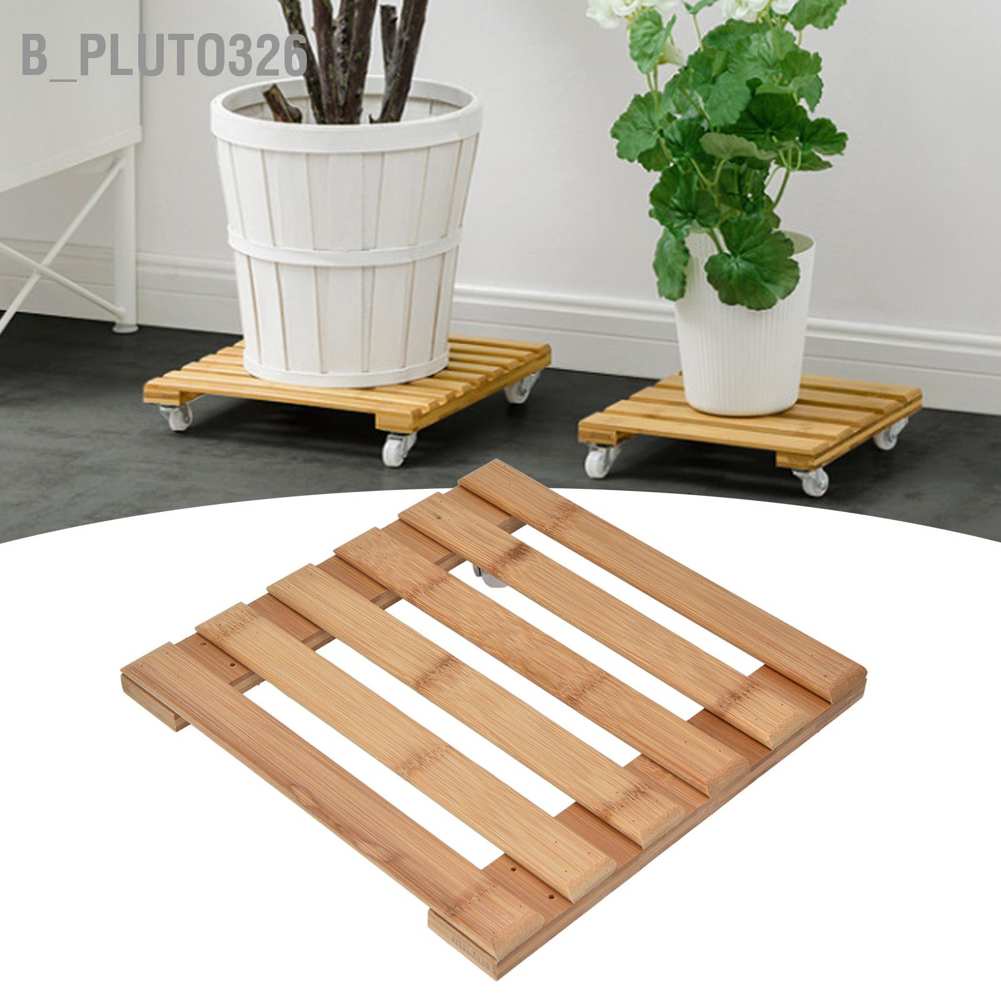 b-pluto326-ฐานล้อลูกกลิ้ง-ทรงสี่เหลี่ยม-พร้อมล้อเลื่อน-ถอดออกได้-360-องศา-สําหรับกระถางดอกไม้-25x25-ซม