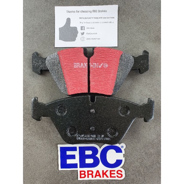 ผ้าเบรค-ebc-brakes-รุ่น-ultimax-bmw-e60-520-523-525-ปี-03-10-จานขนาด-310-มิล