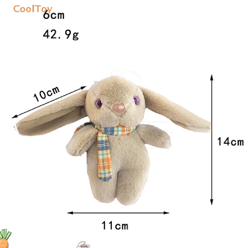 cooltoy-พวงกุญแจ-จี้ตุ๊กตาการ์ตูนกระต่ายน่ารัก-สําหรับตกแต่งกระเป๋านักเรียน-1-ชิ้น