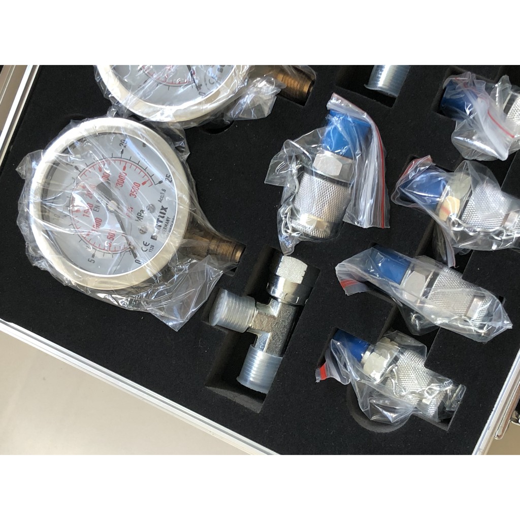 ราคาถูก-เกจชุดเกจวัดความดัน-ไฮดรอลิค-hydrualic-pressure-guage-box-ใช้กับ-รถขุด-รถตัก-รถเครน-เครื่องจักรในโรงงาน