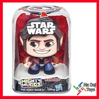 Star Wars Mighty Muggs Han Solo Figure สตาร์วอร์ส ไมท์ตี้มักส์ ฮาน โซโล ฟิกเกอร์