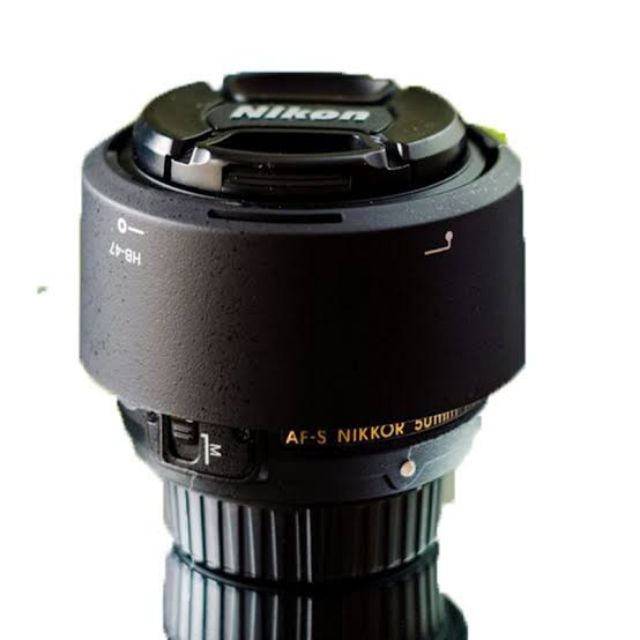ภาพสินค้าHood HB-47 สำหรับใส่ Lens fix NIKON 50mm. F1.8 G, Yongnou 50mm. จากร้าน kunnatum บน Shopee ภาพที่ 2