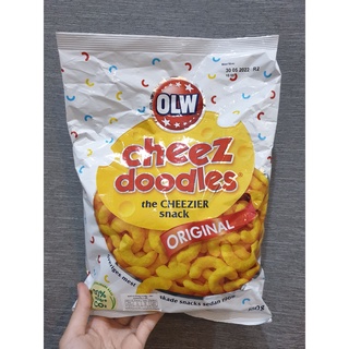 พร้อมส่ง !! Olw Cheez Doodles Cheese Snacks 160 g. ข้าวโพดอบกรอบ รสดั้งเดิม 160 กรัม