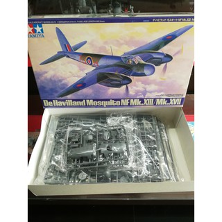 โมเดลเครื่องบินประกอบ Tamiya 1/48 TA61075 De Havilland Mosquito NF Mk.XIII/XVII