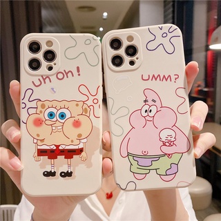 เคสซิลิโคนนิ่ม ลายสพันจ์บ็อบ สําหรับ Redmi 9A 7 8 8A 9 Note 7 PRO Note 8 PRO 9C 9T Note 9 PRO 9S Note 10 PRO 5G 10S Note 11 PRO + 5G 11S Redmi9C Redmi9A 10C