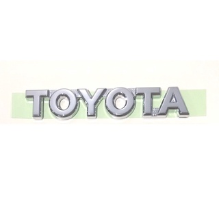 โตโยต้าแท้ แท้ศูนย์ "TOYOTA" ตัวหนังสือฝาท้าย โลโก้ฝาท้าย Toyota โตโยต้า ทุกรุ่น
