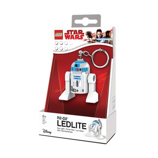 LEGO พวงกุญแจ ไฟฉาย เลโก้ มินิฟิกเกอร์ สตาร์วอร์ส อาร์ทูดีทู Star Wars - R2-D2 Key Light ของแท้