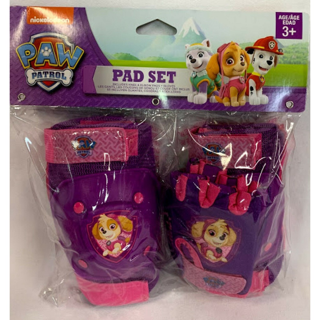 paw-patrol-skye-protective-pad-set-purple-pink-ชุดผ้าป้องกัน-สีม่วง-ชมพู-เดี่ยว-890-บาท-เซทละ1790-บาท